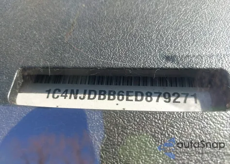 2014 Jeep Compass Sport from USA, damaged, VIN 1C4NJDBB6ED879271